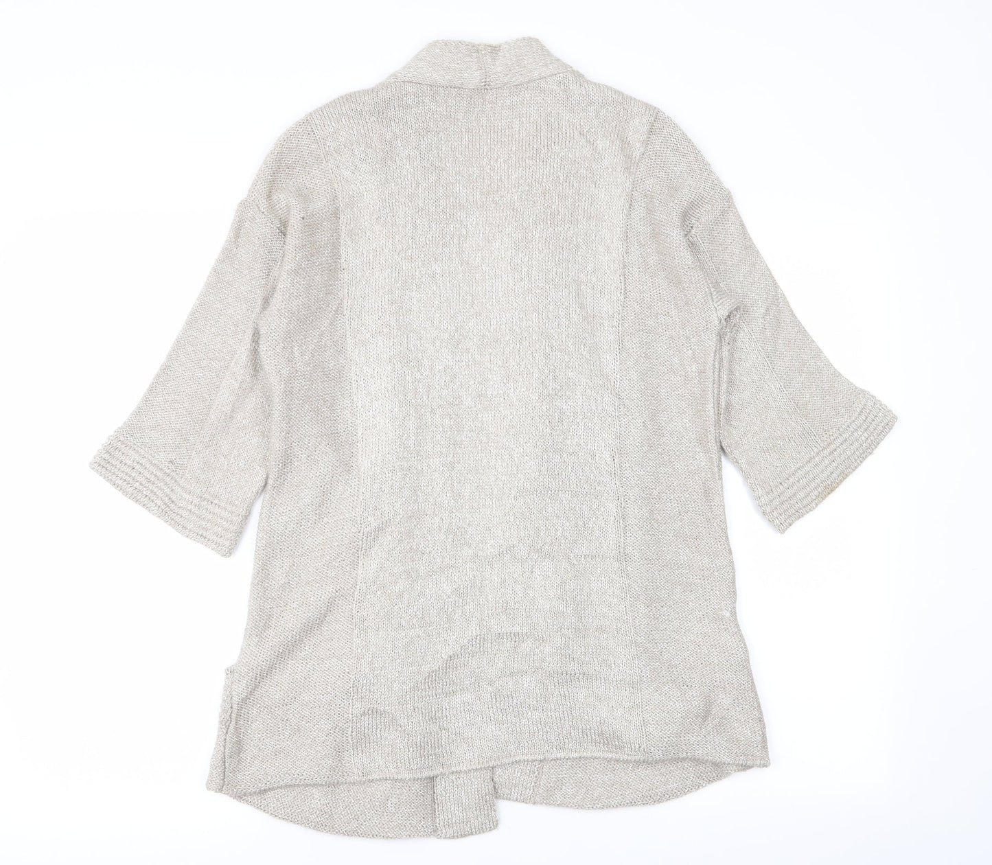Per Una Womens Grey   Cardigan Jumper Size S