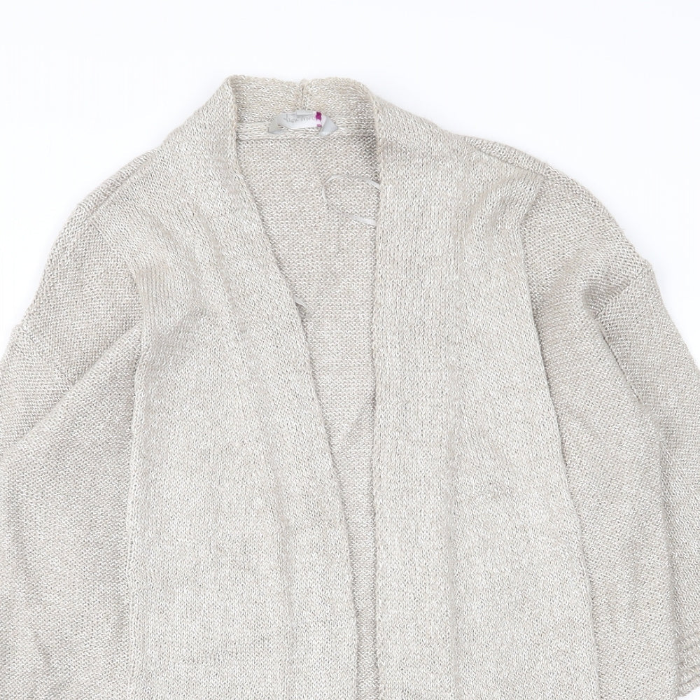 Per Una Womens Grey   Cardigan Jumper Size S