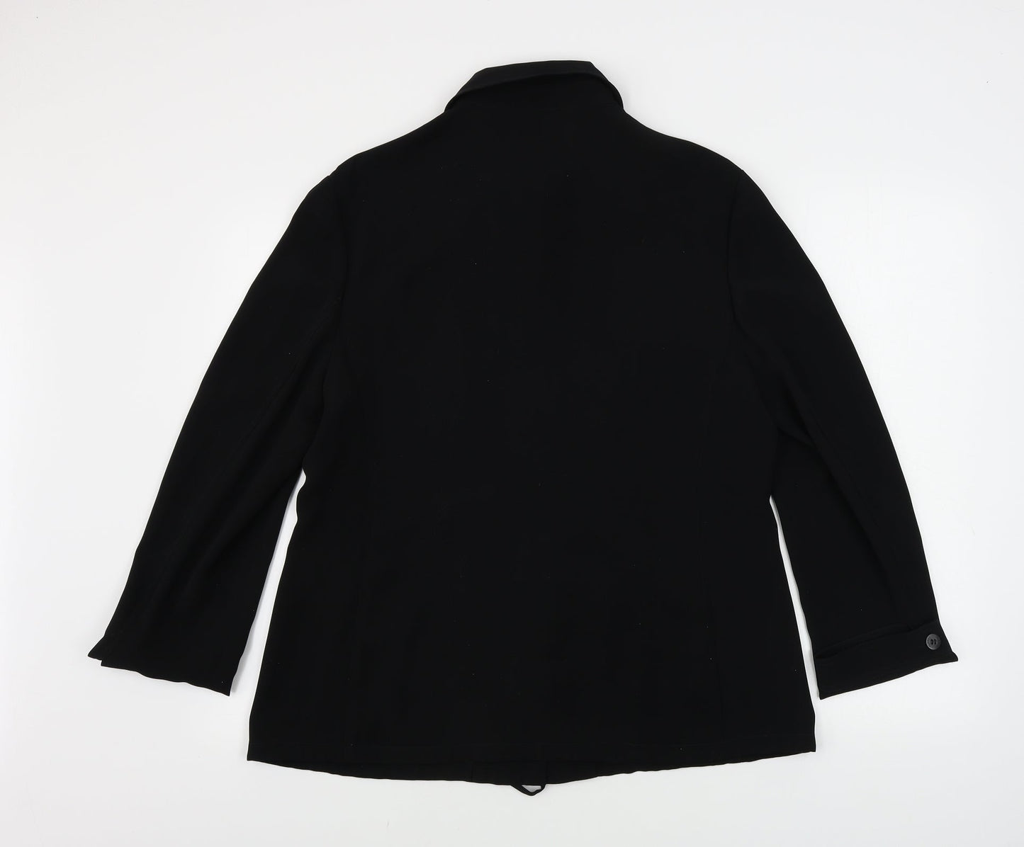planet  Womens Black   Jacket Coat Size 14