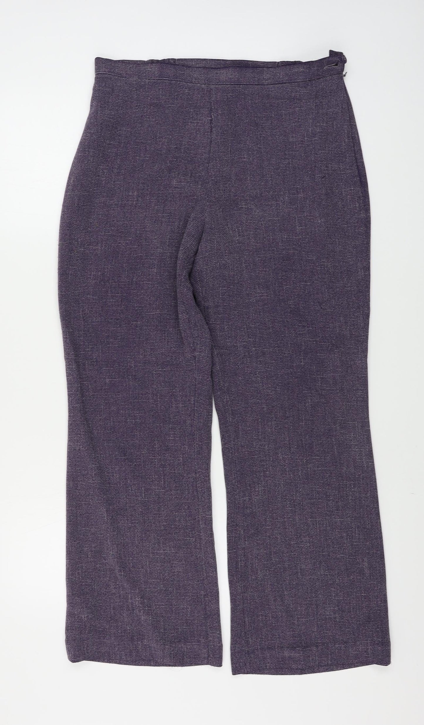 Marks and Spencer  Womens Purple   Trousers  Size 14 L25 in