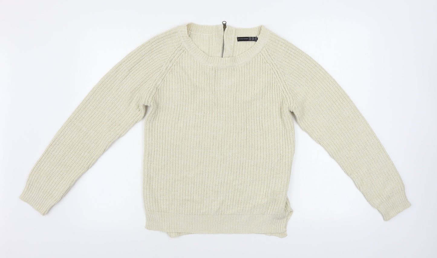 Atmosphere  Womens Beige   Pullover Jumper Size 12