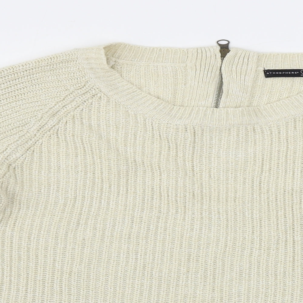 Atmosphere  Womens Beige   Pullover Jumper Size 12