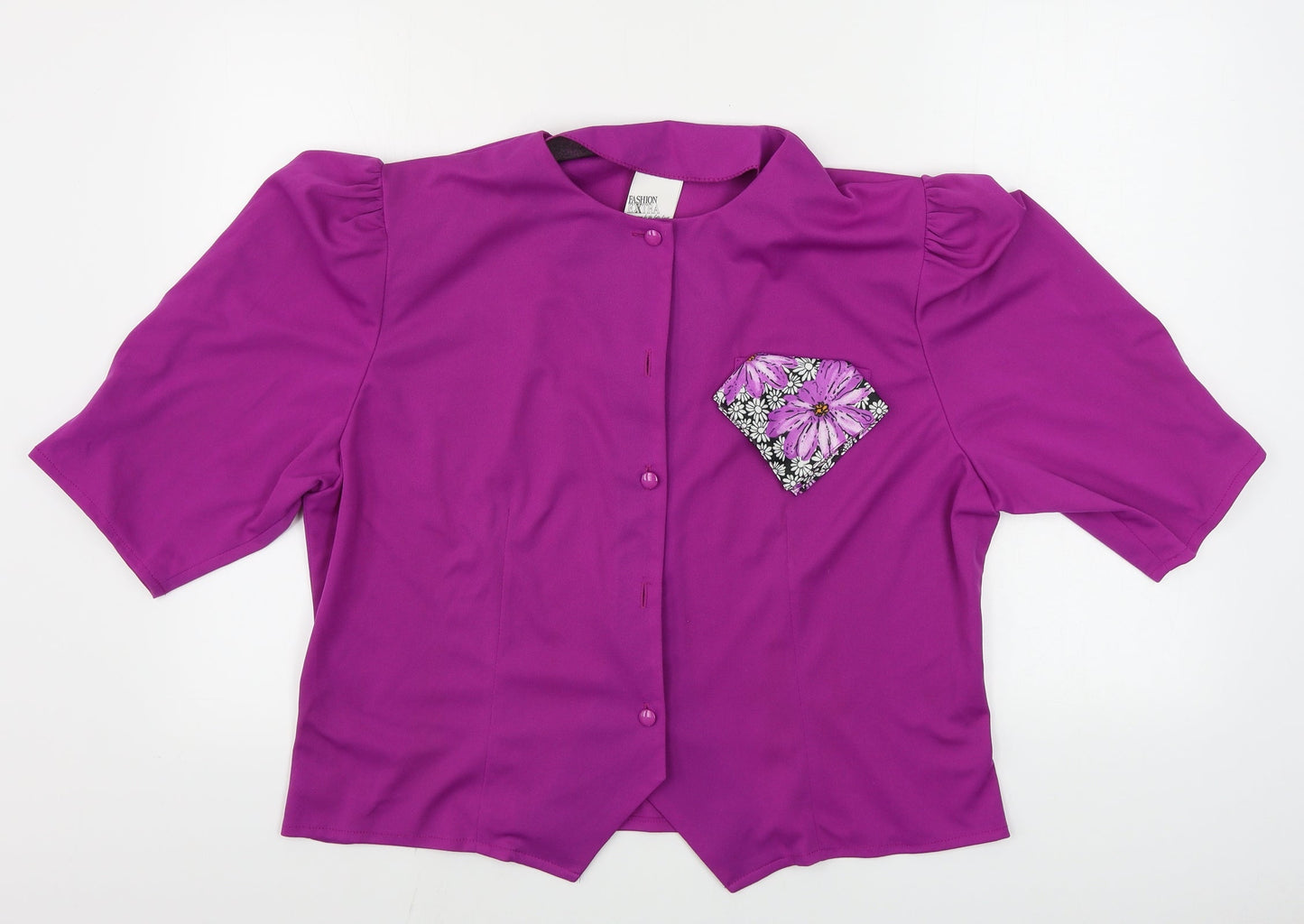 FASHION EXTRA  Womens Purple   Jacket Coat Size 20