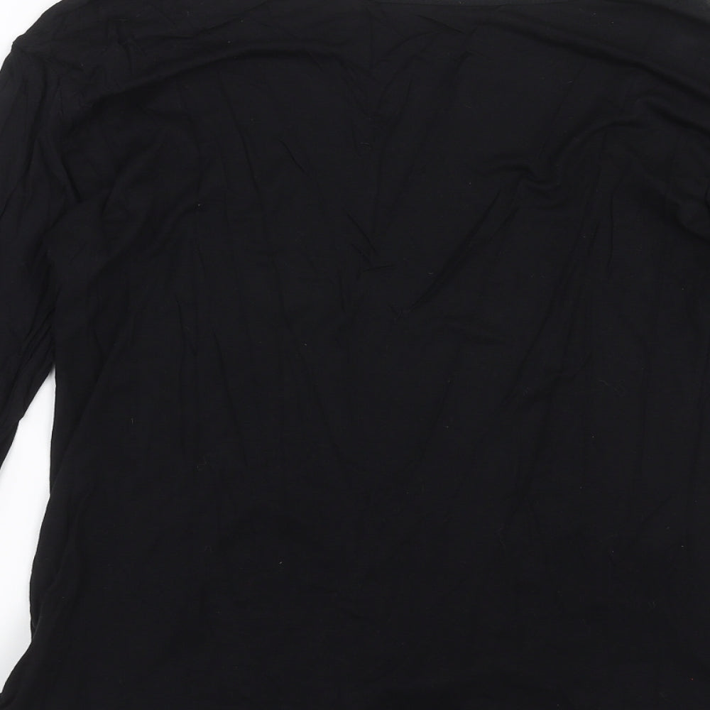 Effect Womens Black   Cardigan Jumper Size 2XL