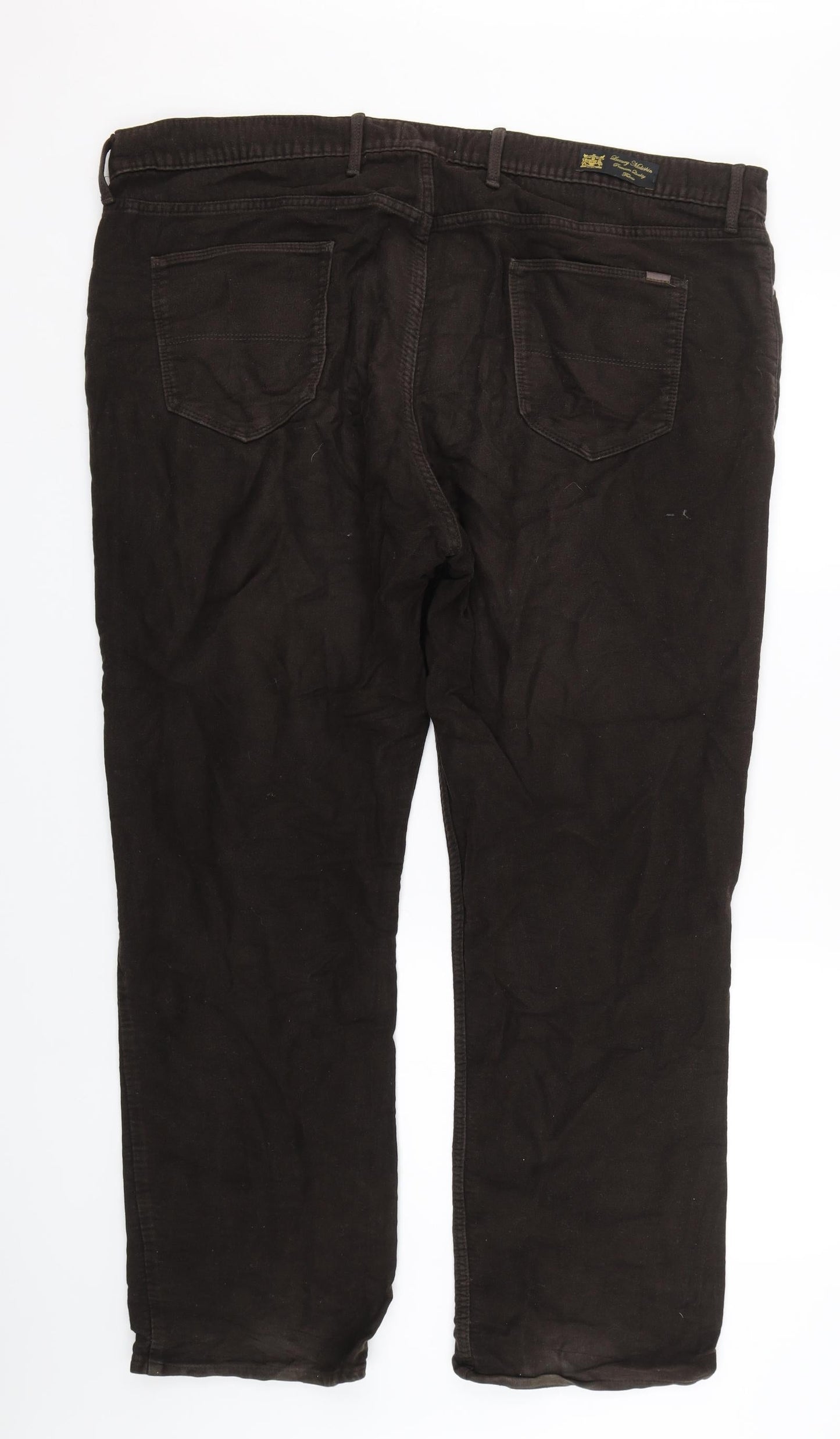 M&S Womens Brown   Trousers  Size 44 in L29 in