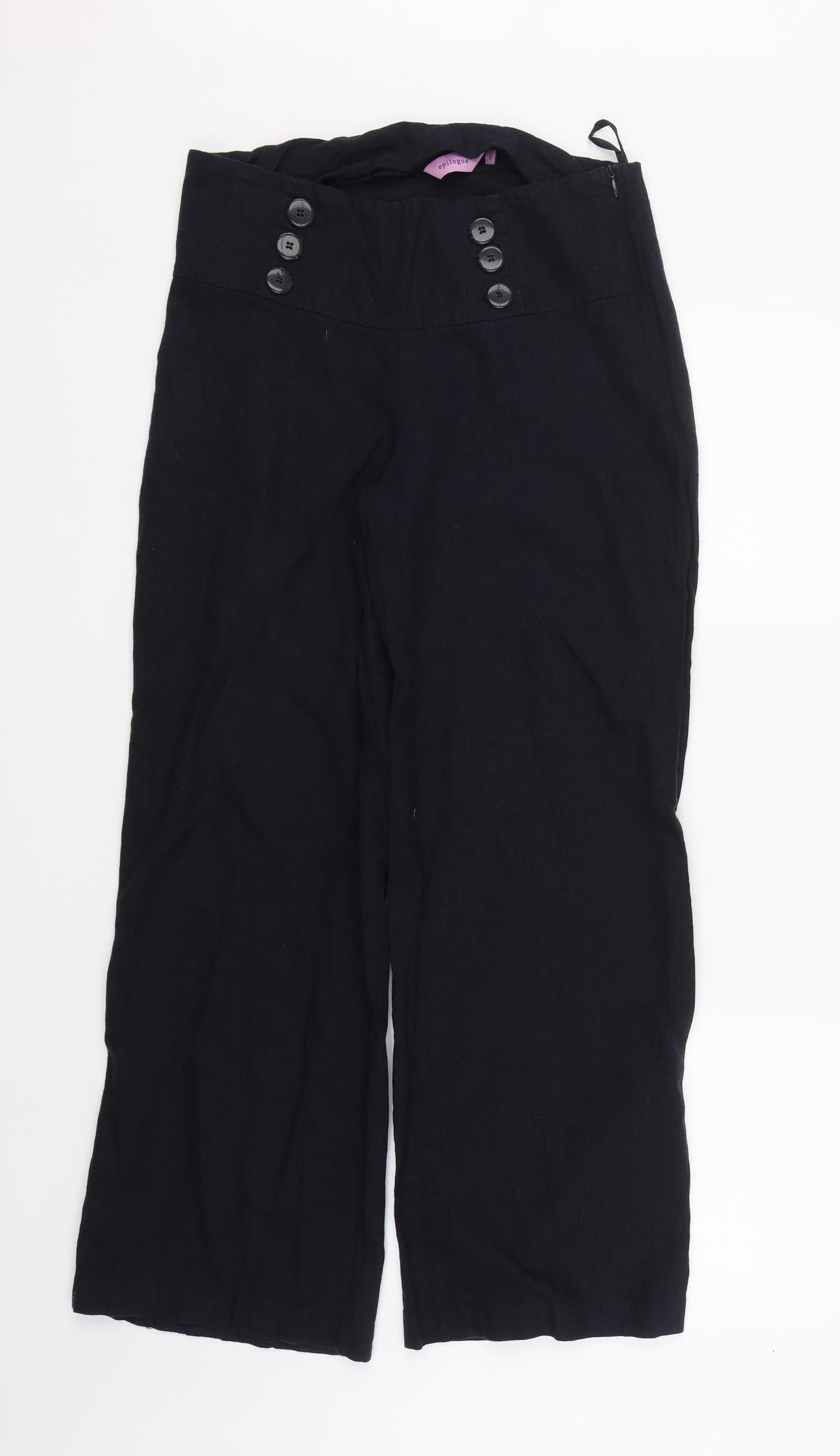 Epilogue Womens Black   Trousers  Size 12 L28 in