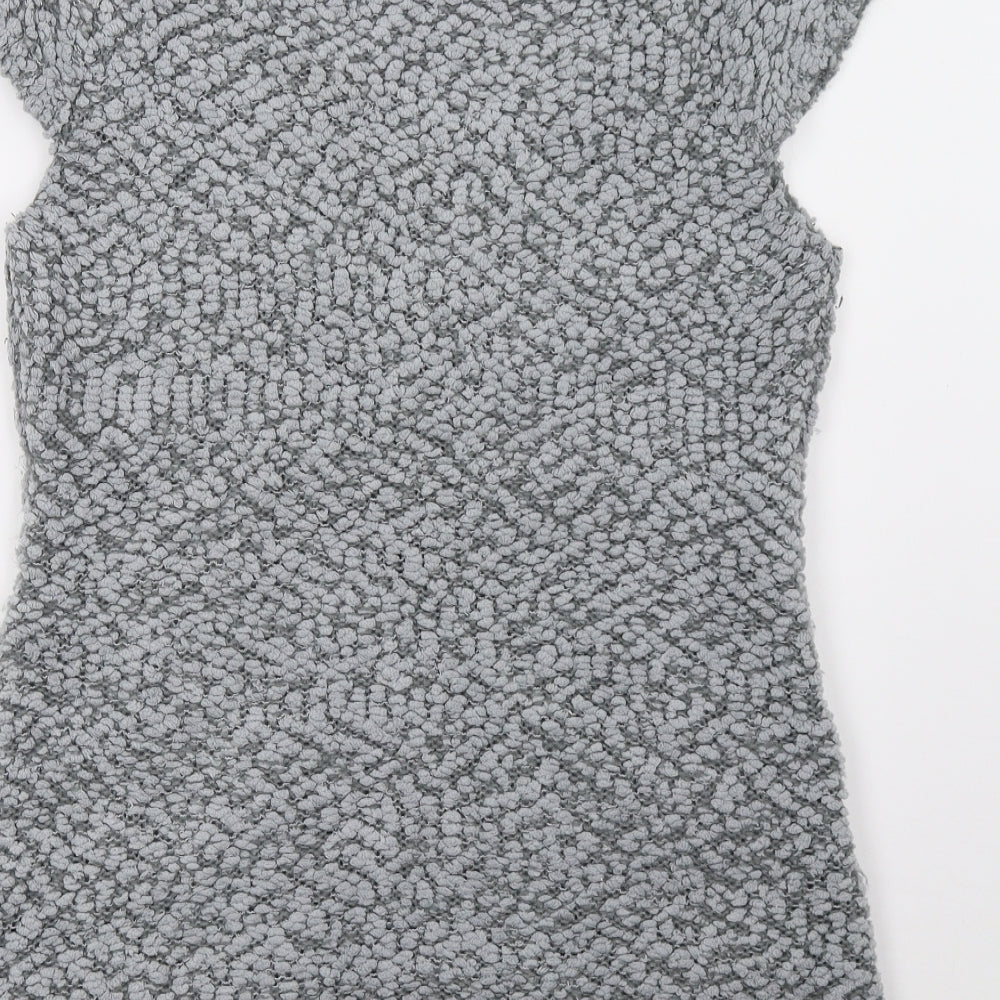 Apricot Womens Grey   Pullover Sweatshirt Size M