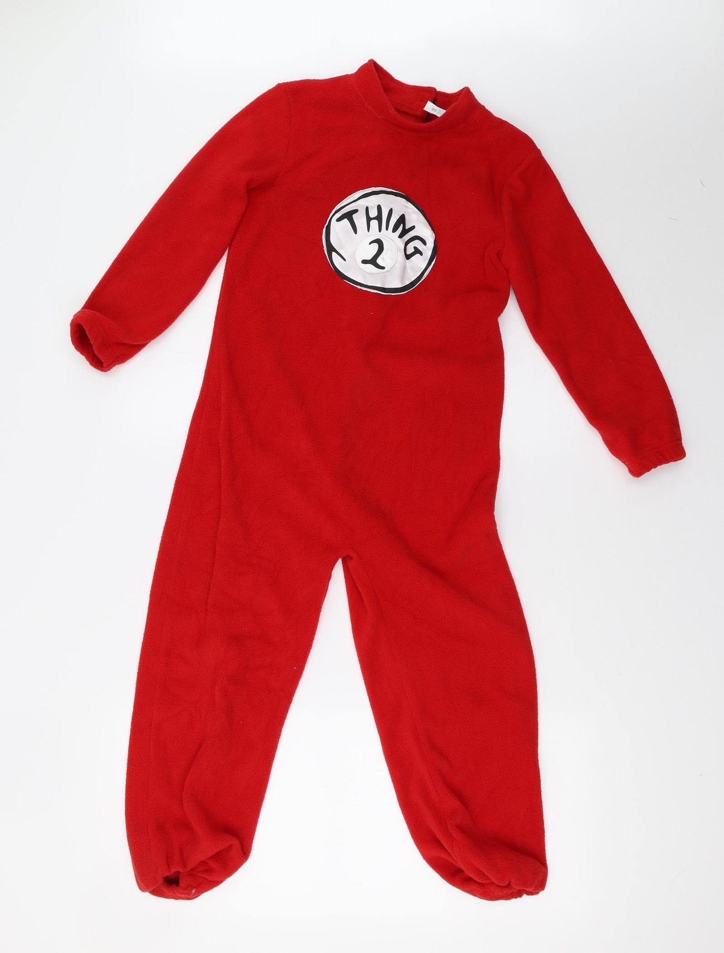 Smiffys Girls Red    One Piece Size 7-8 Years