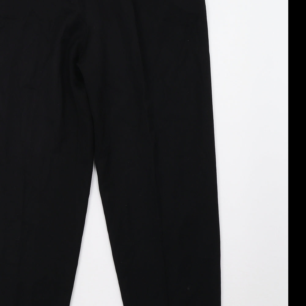 Comma Womens Black   Trousers  Size 12 L29 in