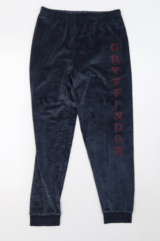 Marks and Spencer Boys Blue  Fleece  Pyjama Pants Size 12-13 Years
