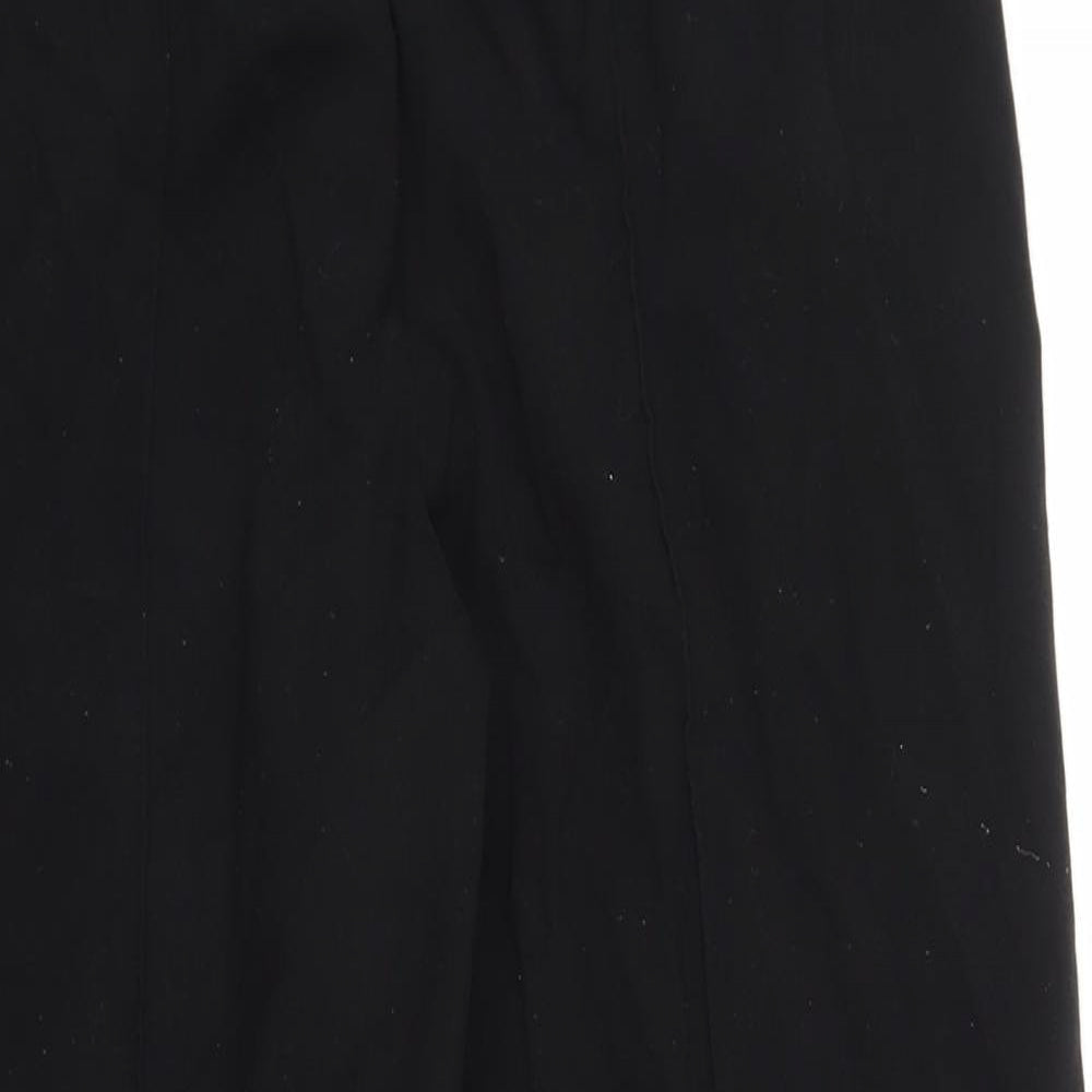 Isle Womens Black   Capri Trousers Size 10 L24 in