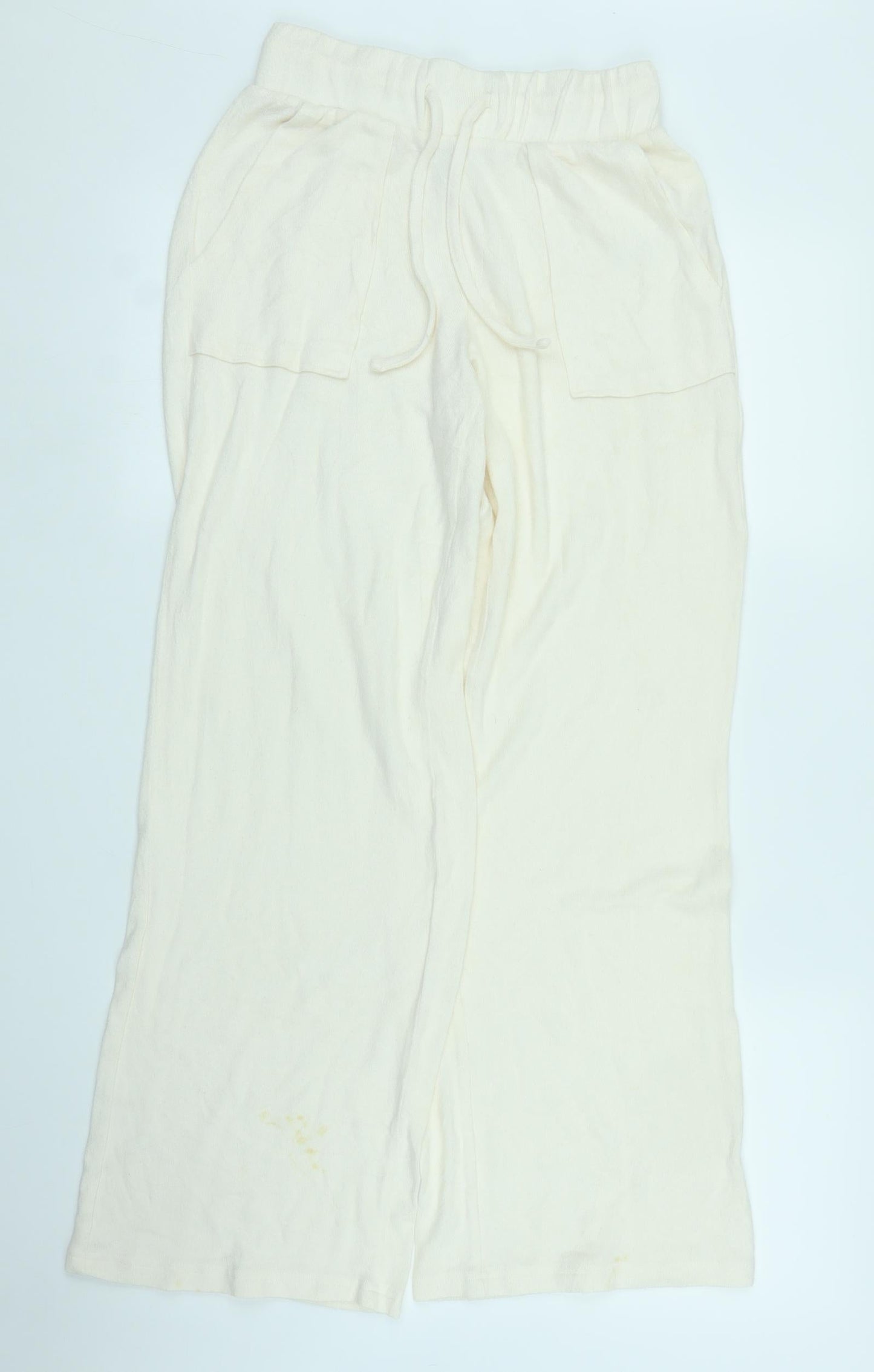 M&S Womens Ivory Solid  Chemise Pyjama Set Size 6