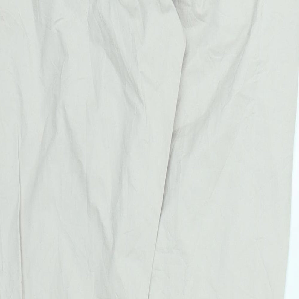 Dorothy Perkins Womens Beige   Trousers  Size 8 L28 in