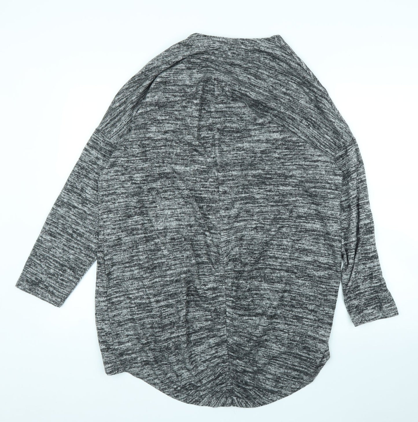 Papaya Womens Grey   Cardigan Jumper Size 12