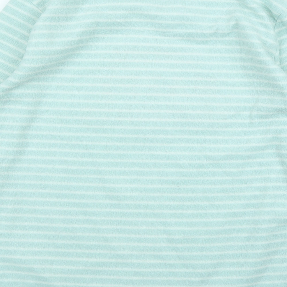 Primark Womens Green Striped  Pullover Jumper Size M  - PJ top