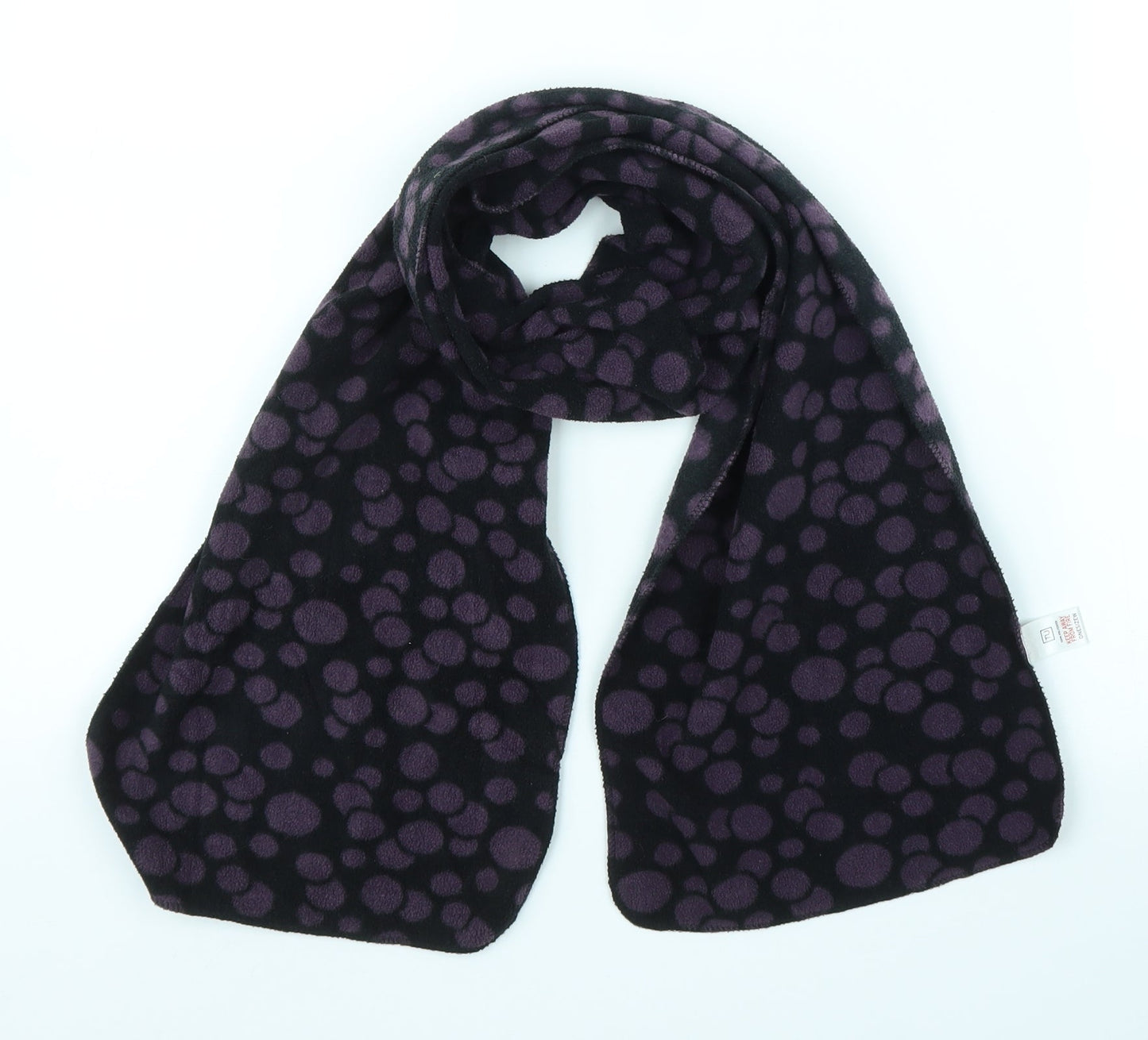 TU Unisex Purple Polka Dot   Scarf