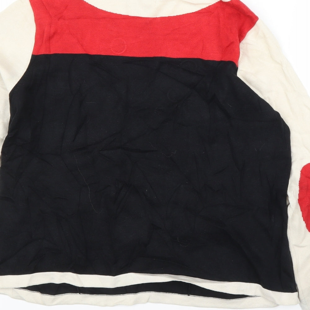 H&M Womens Black   Pullover Jumper Size 10