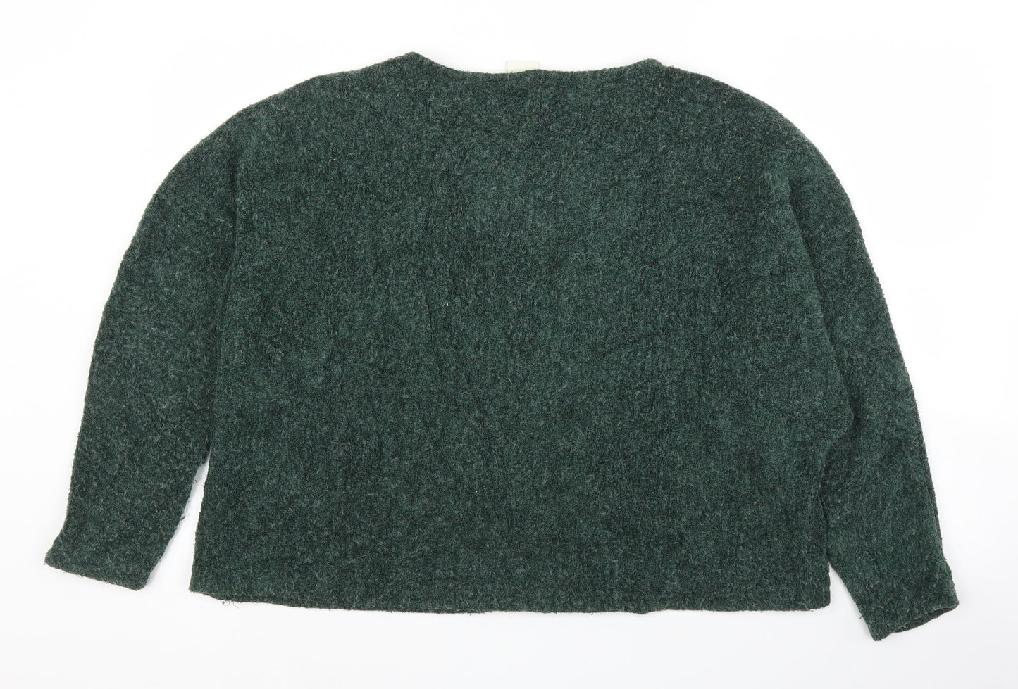 H&M Womens Green   Pullover Jumper Size L