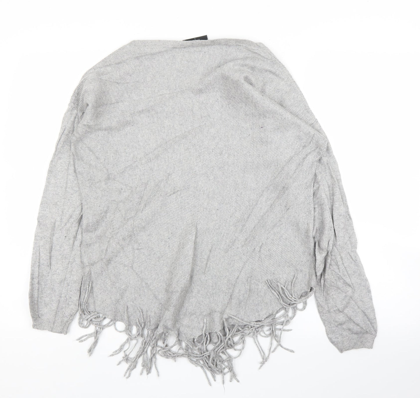 Wallis Womens Grey   Pullover Jumper Size S