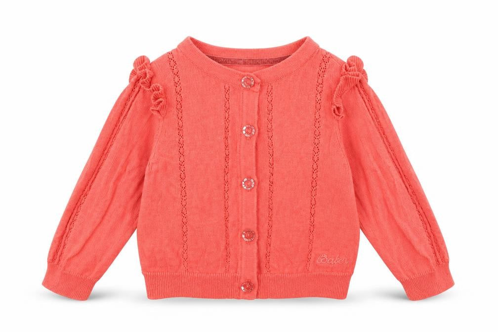 Baker Baby Baby Red   Cardigan Jumper Size 3-6 Months