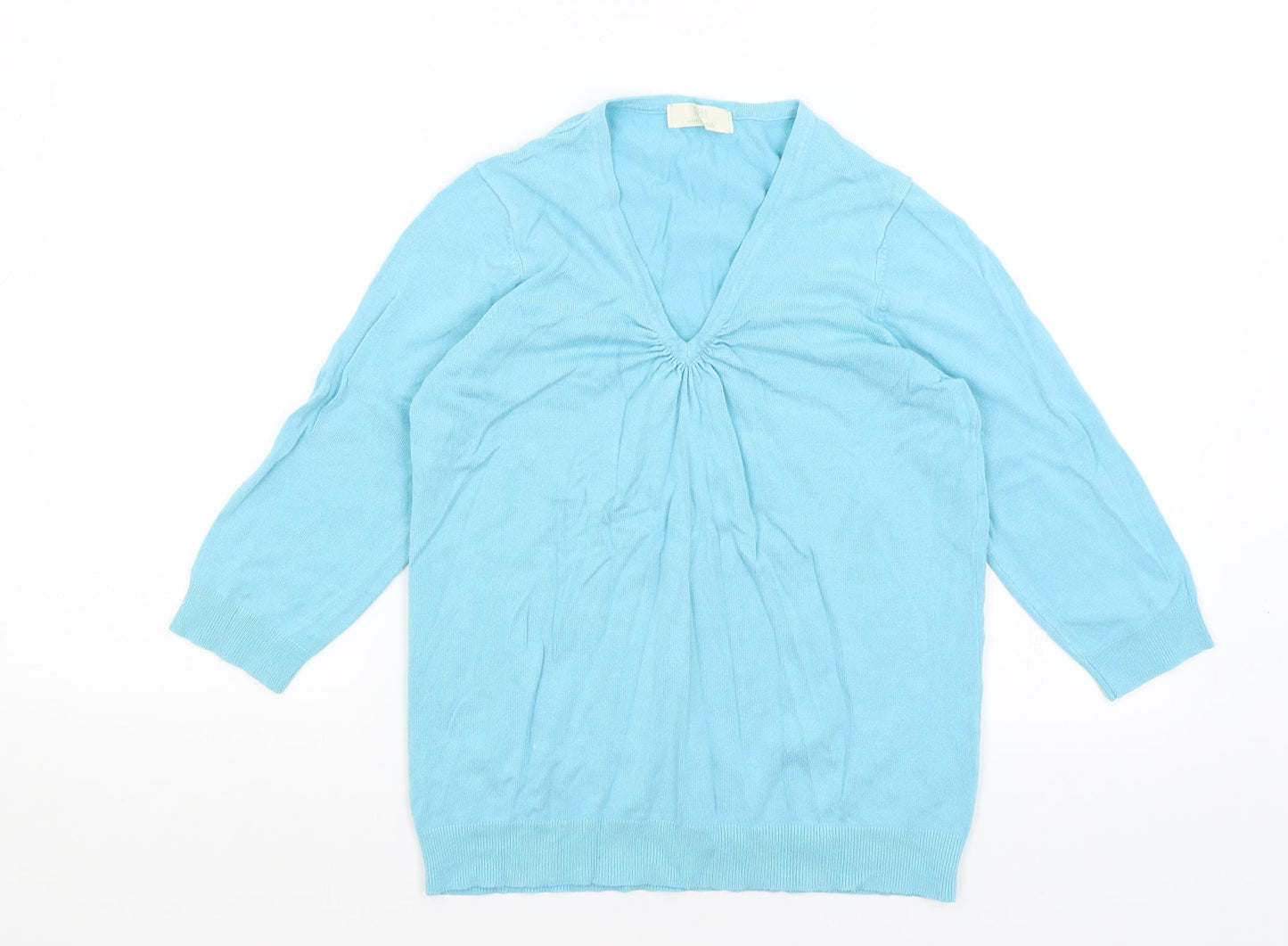 M&S Womens Blue   Pullover Jumper Size 12