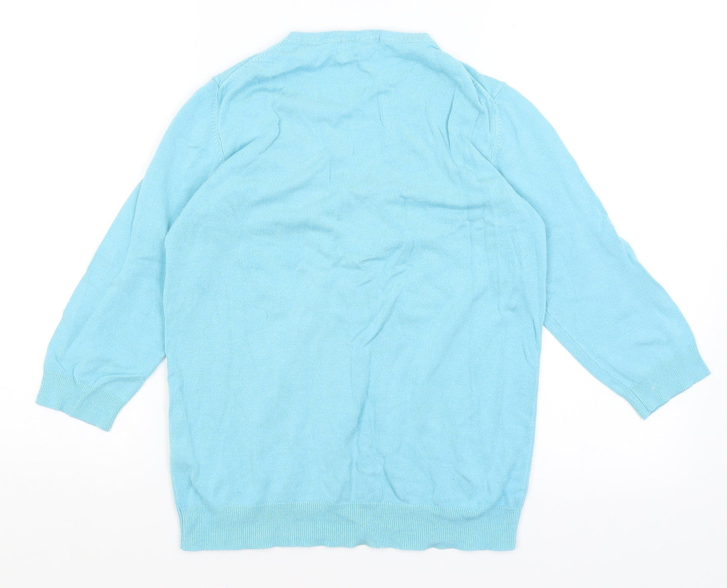 M&S Womens Blue   Pullover Jumper Size 12