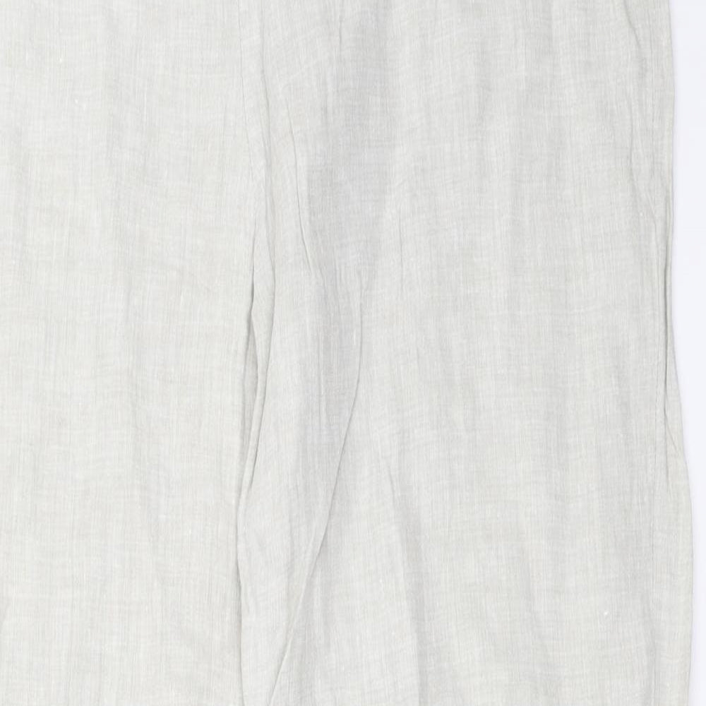 Monnari Womens Grey   Trousers  Size 42 L31 in