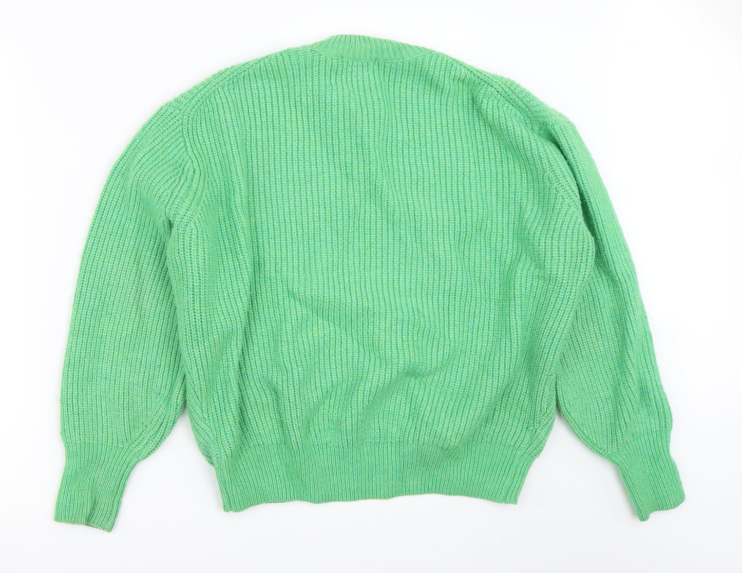H&M Womens Green   Pullover Jumper Size S