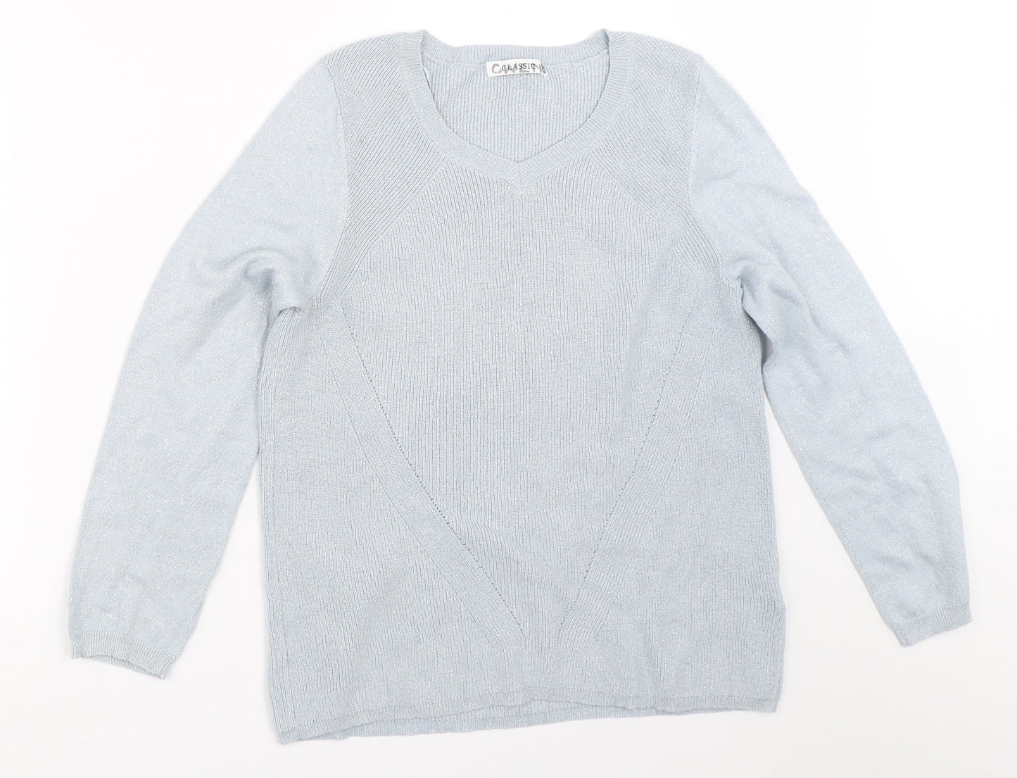 Marks and Spencer Womens Blue   Pullover Jumper Size 12