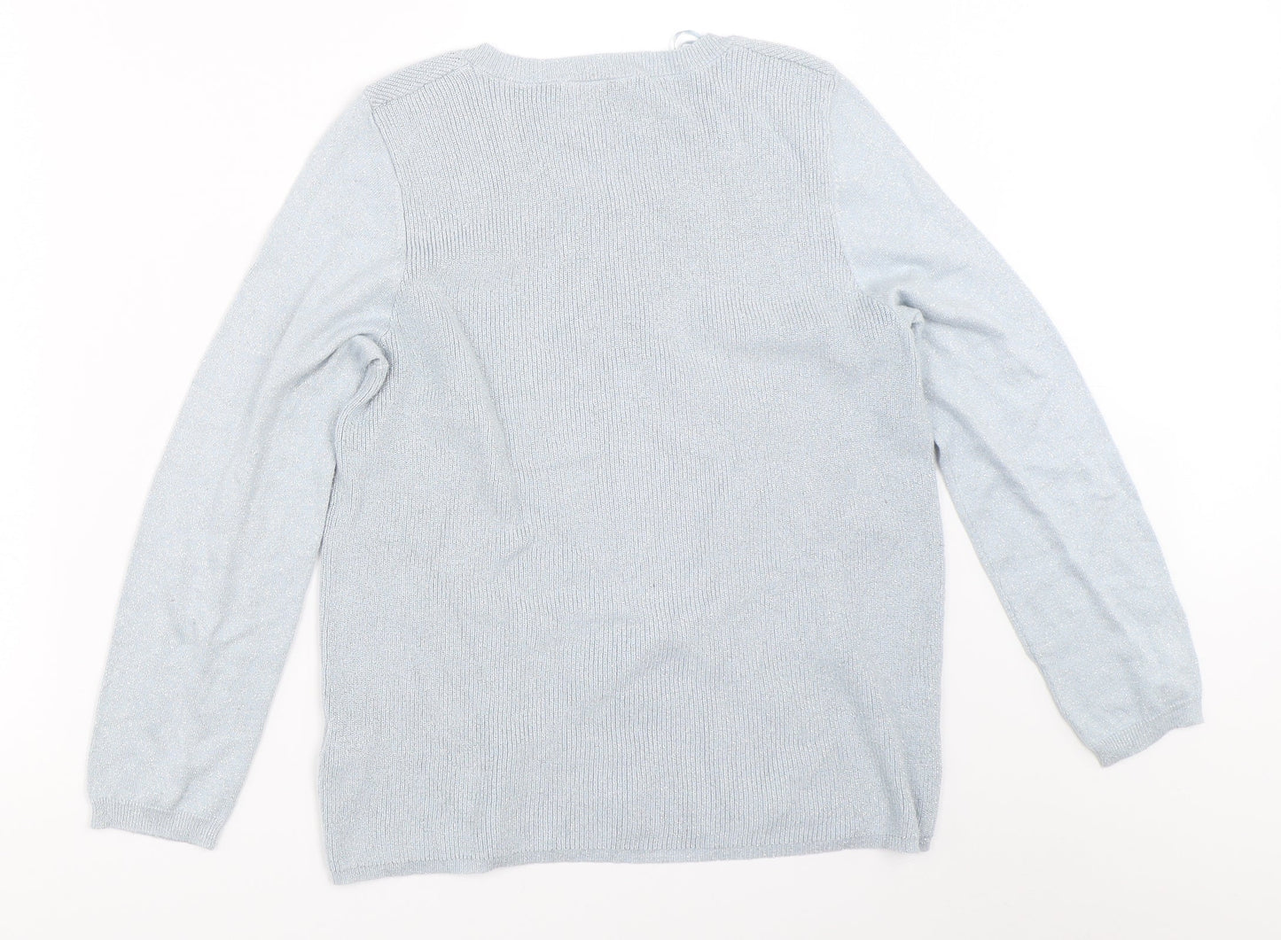 Marks and Spencer Womens Blue   Pullover Jumper Size 12