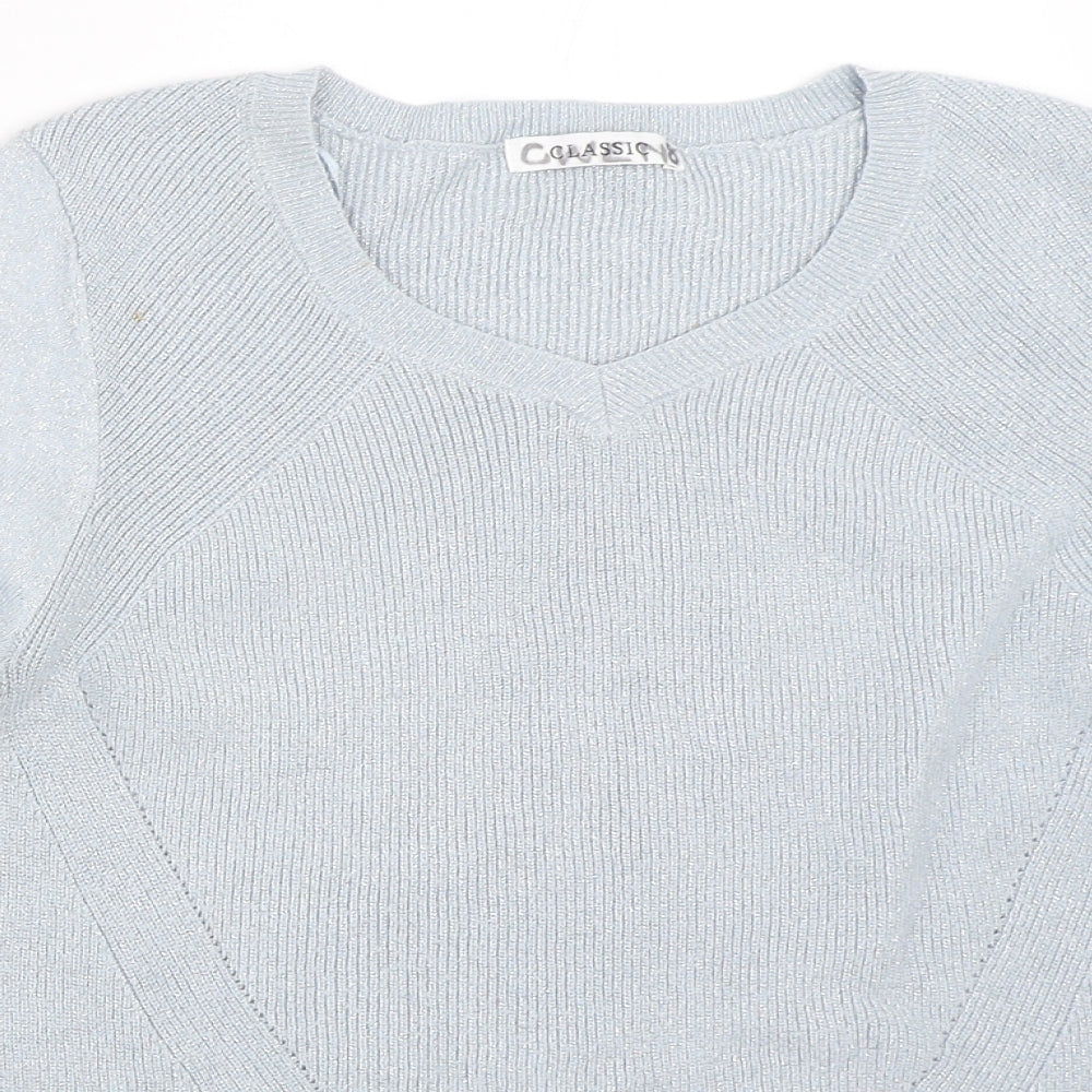 Marks and Spencer Womens Blue   Pullover Jumper Size 12
