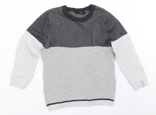 George Boys Grey   Pullover Jumper Size 8-9 Years