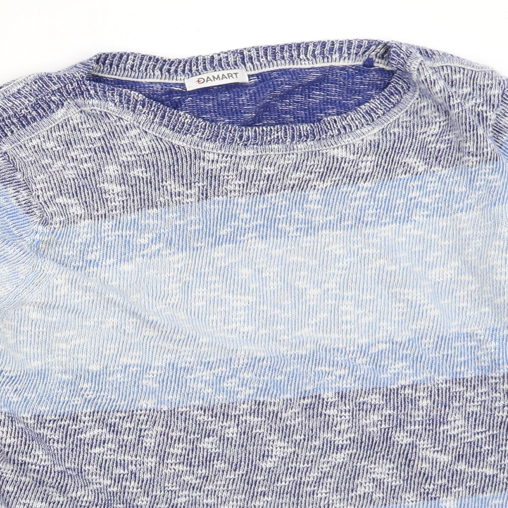 Damart Womens Blue   Pullover Jumper Size 14