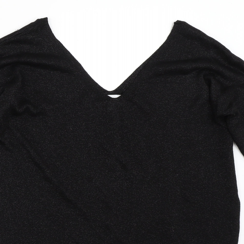 NEXT Womens Black   Pullover Jumper Size 10