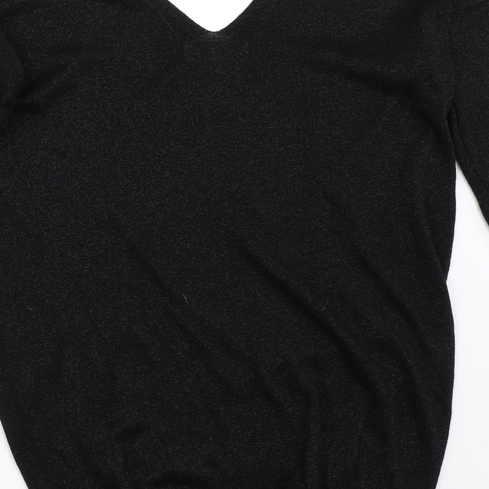 NEXT Womens Black   Pullover Jumper Size 10