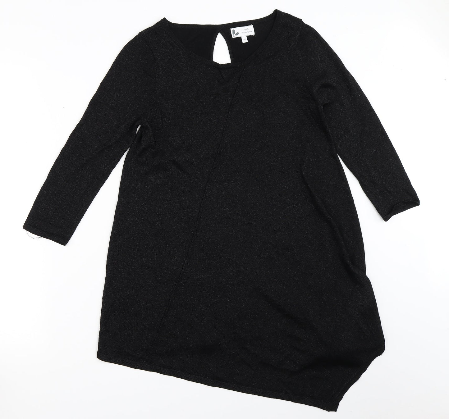 NEXT Womens Black   Pullover Jumper Size 10