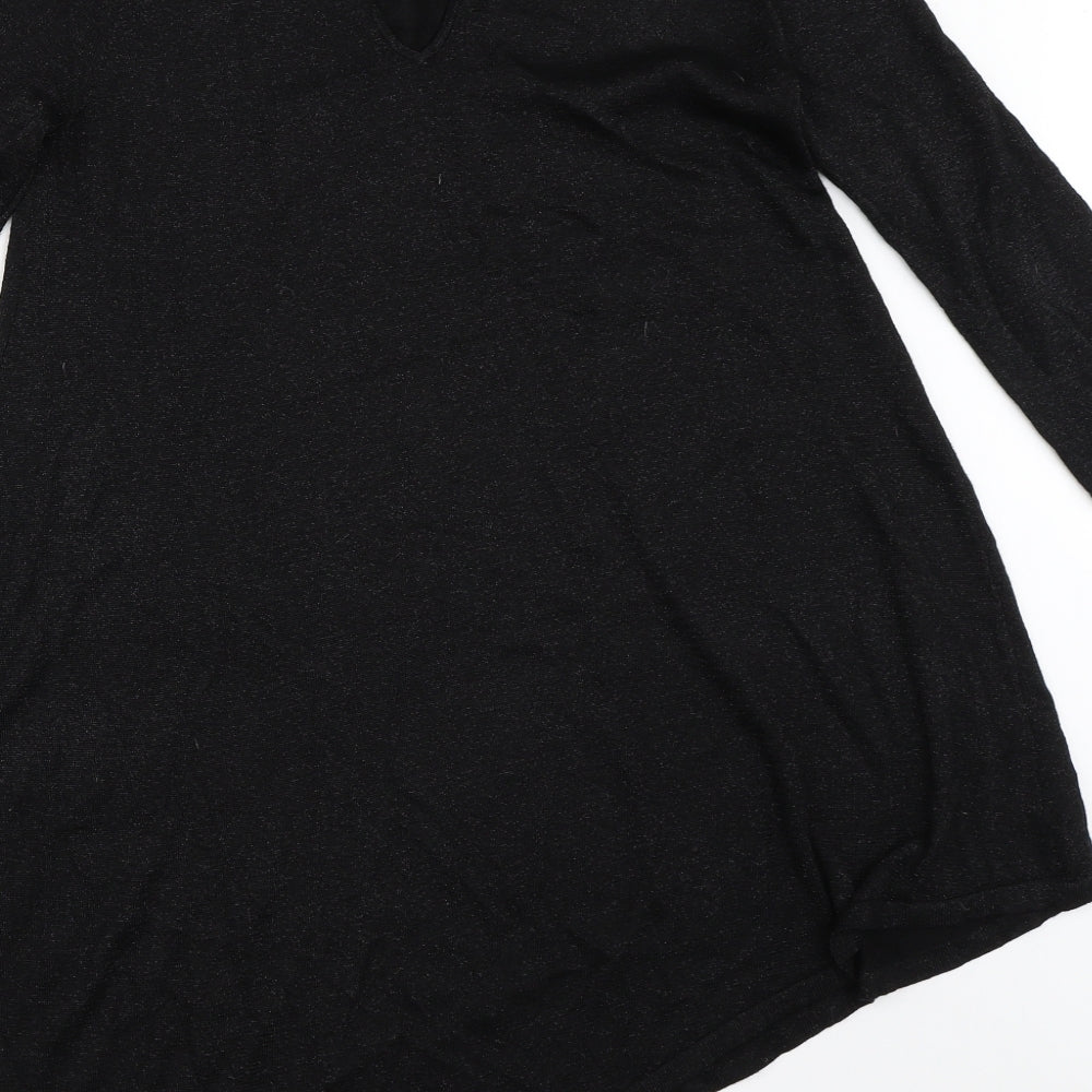 NEXT Womens Black   Pullover Jumper Size 10