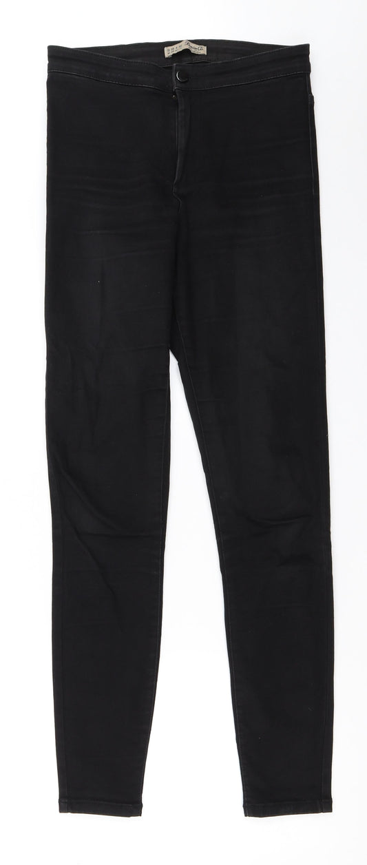 Primark Womens Black   Skinny Jeans Size 10 L29.5 in