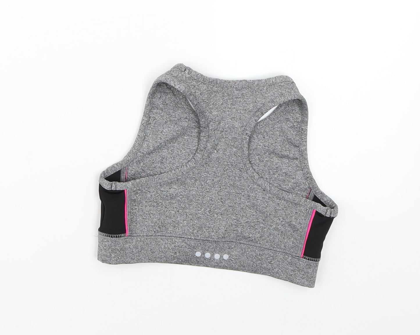 Matalan Girls Grey   Basic T-Shirt Size 6-7 Years
