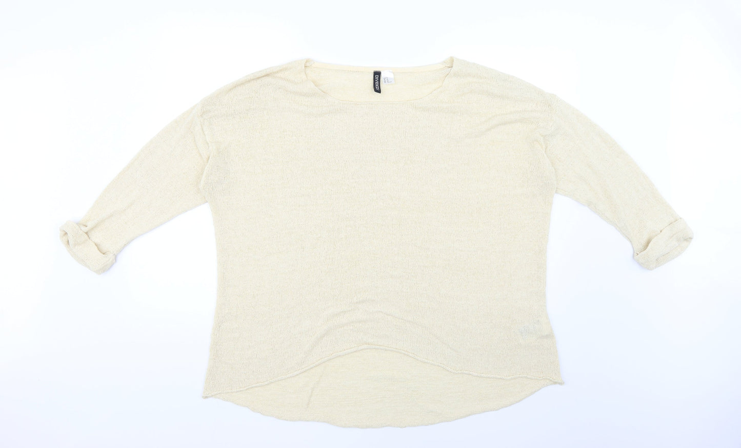 H&M Womens Beige   Pullover Jumper Size XL