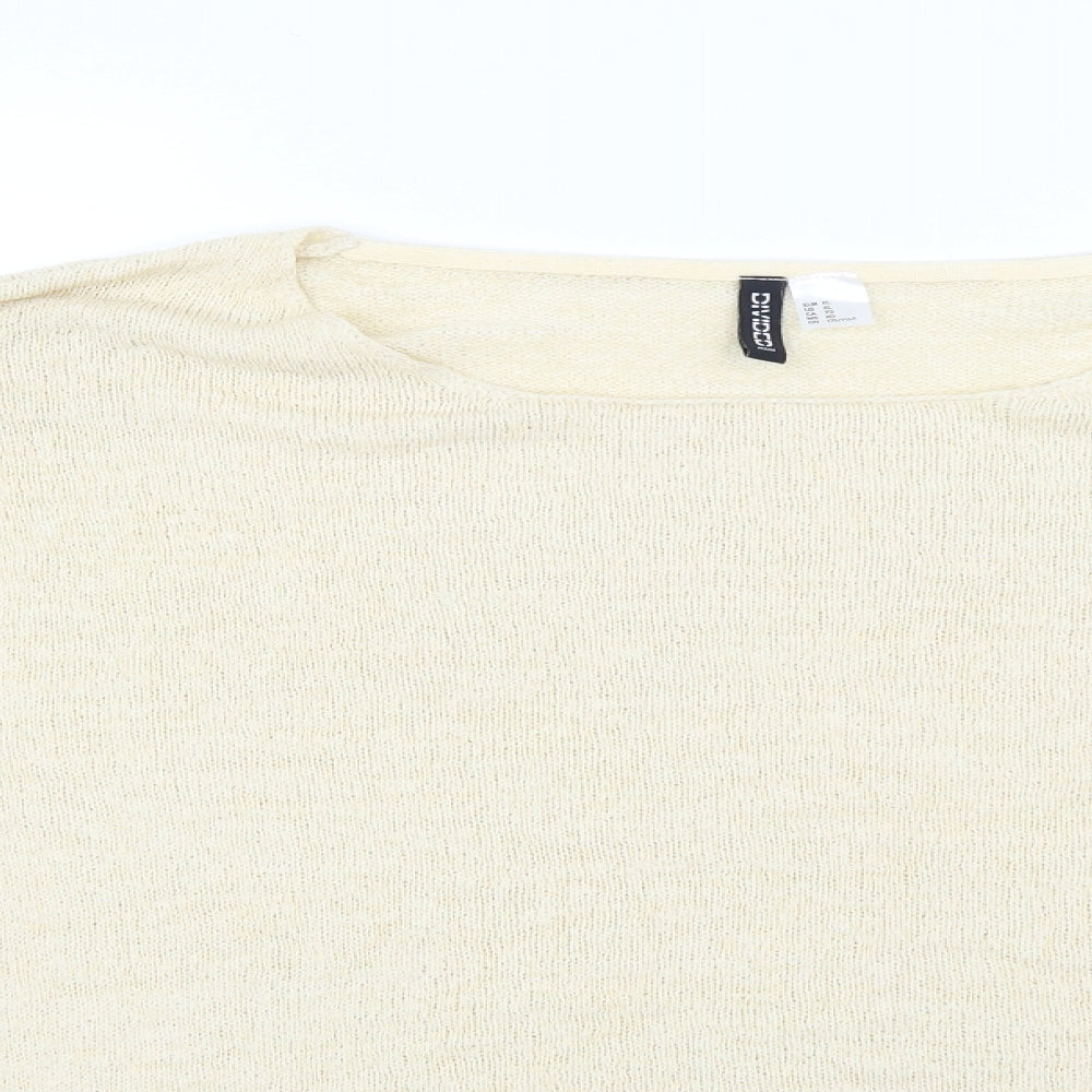 H&M Womens Beige   Pullover Jumper Size XL