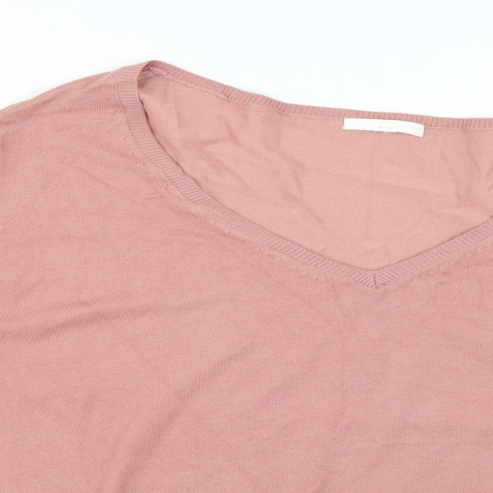 H&M Womens Pink   Pullover Jumper Size XL