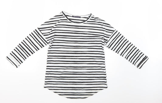 Marks and Spencer Womens Multicoloured Striped  Basic Blouse Size 6