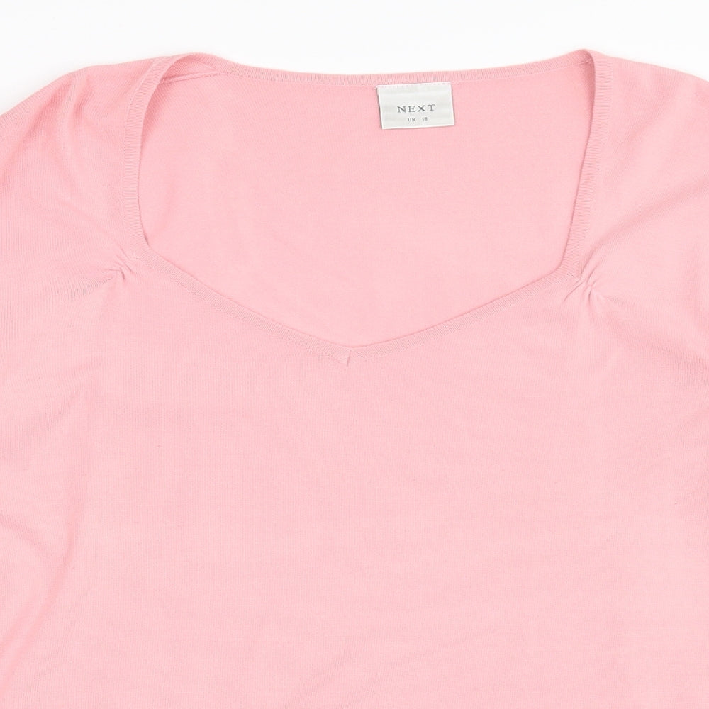 NEXT Womens Orange   Pullover Jumper Size 18