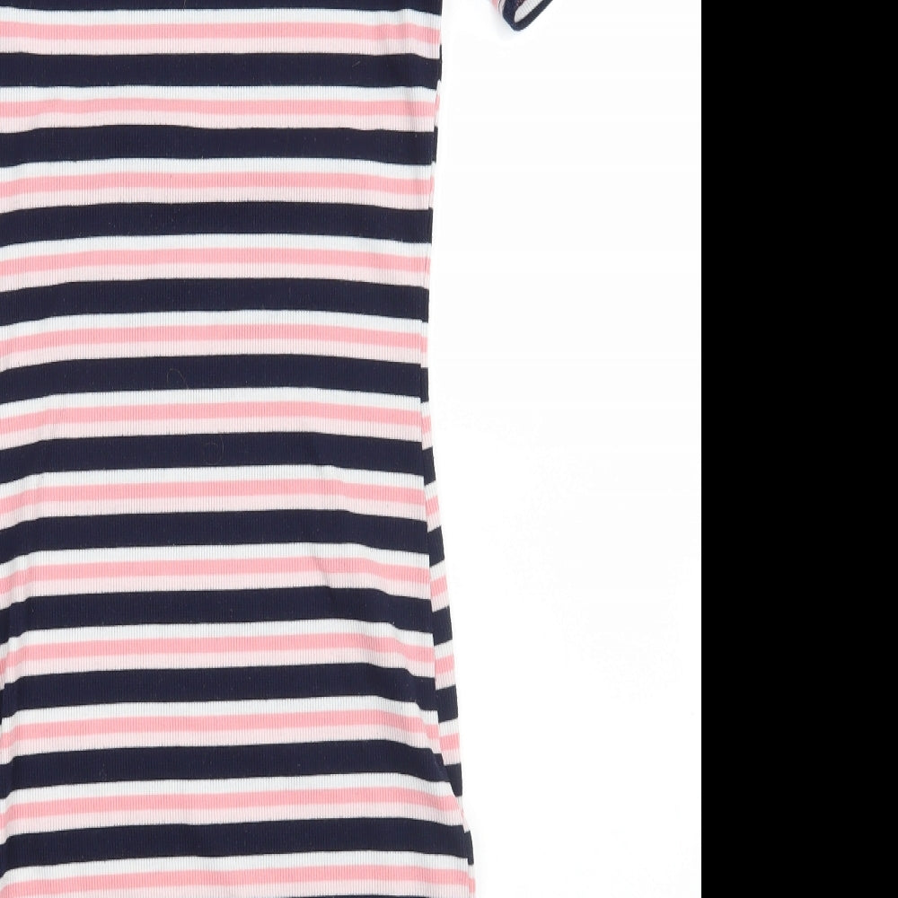 H&M Womens Multicoloured Striped  Mini  Size 38