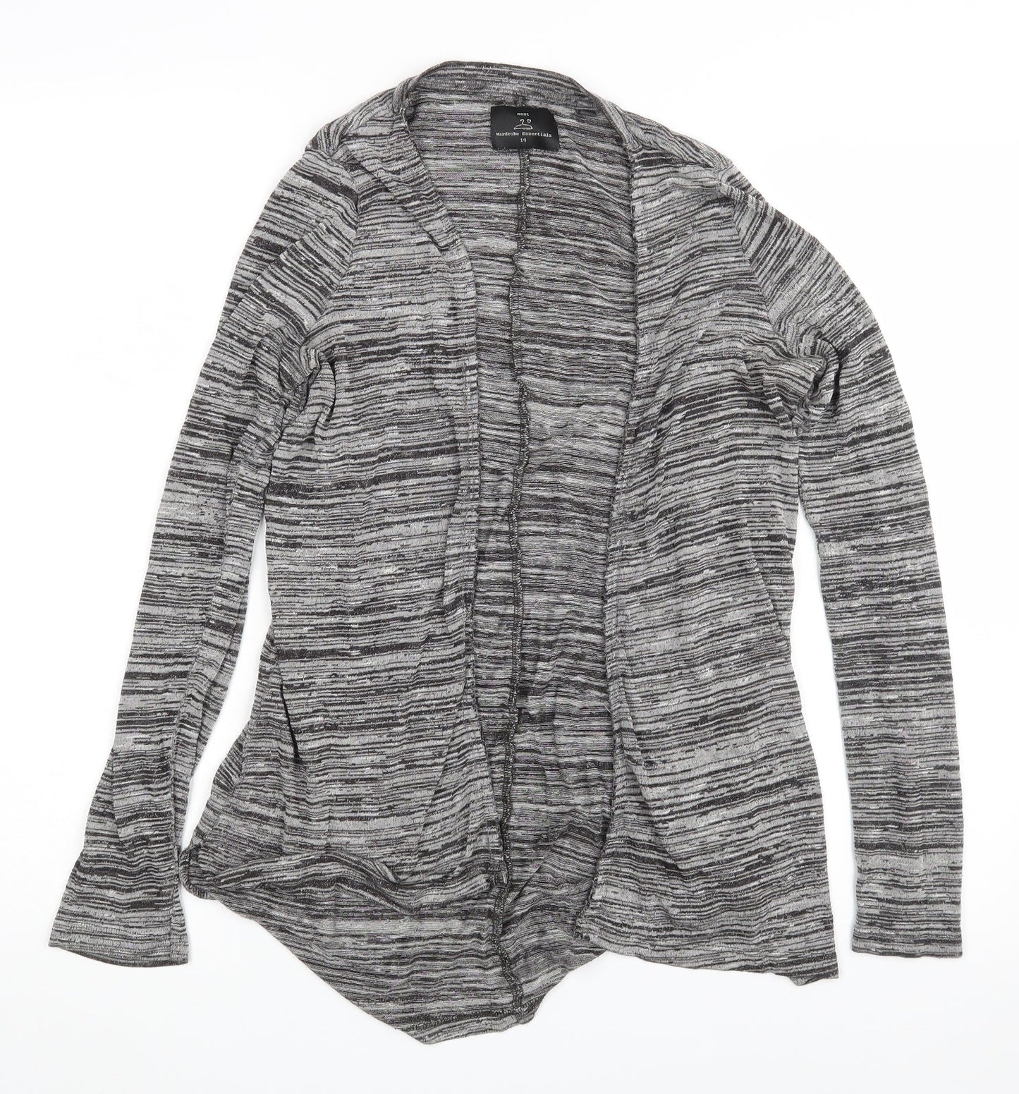 NEXT Womens Grey   Cardigan Jumper Size 14