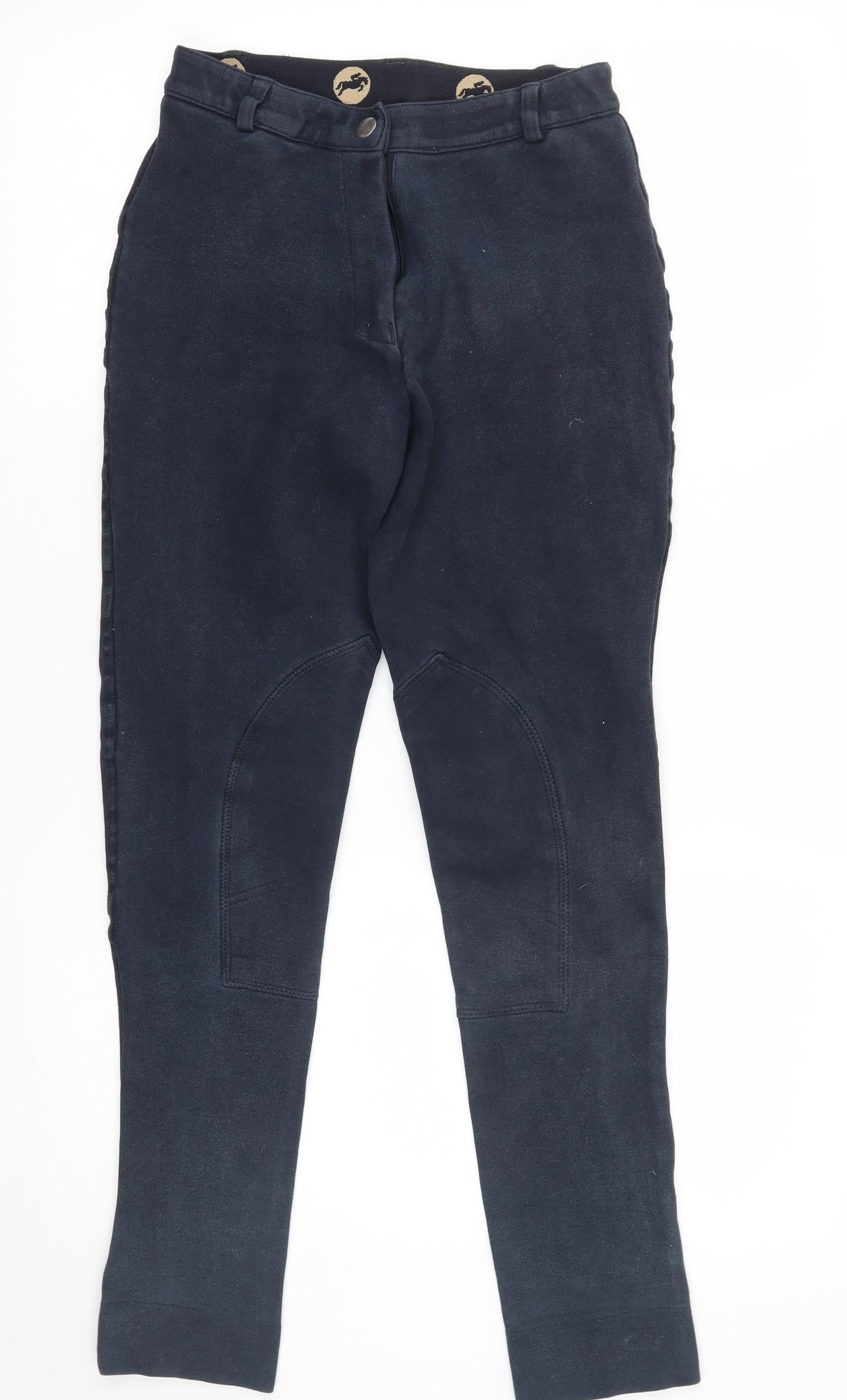 Preworn Womens Blue   Trousers  Size 26 L27 in - Horse Riding Jodhpurs