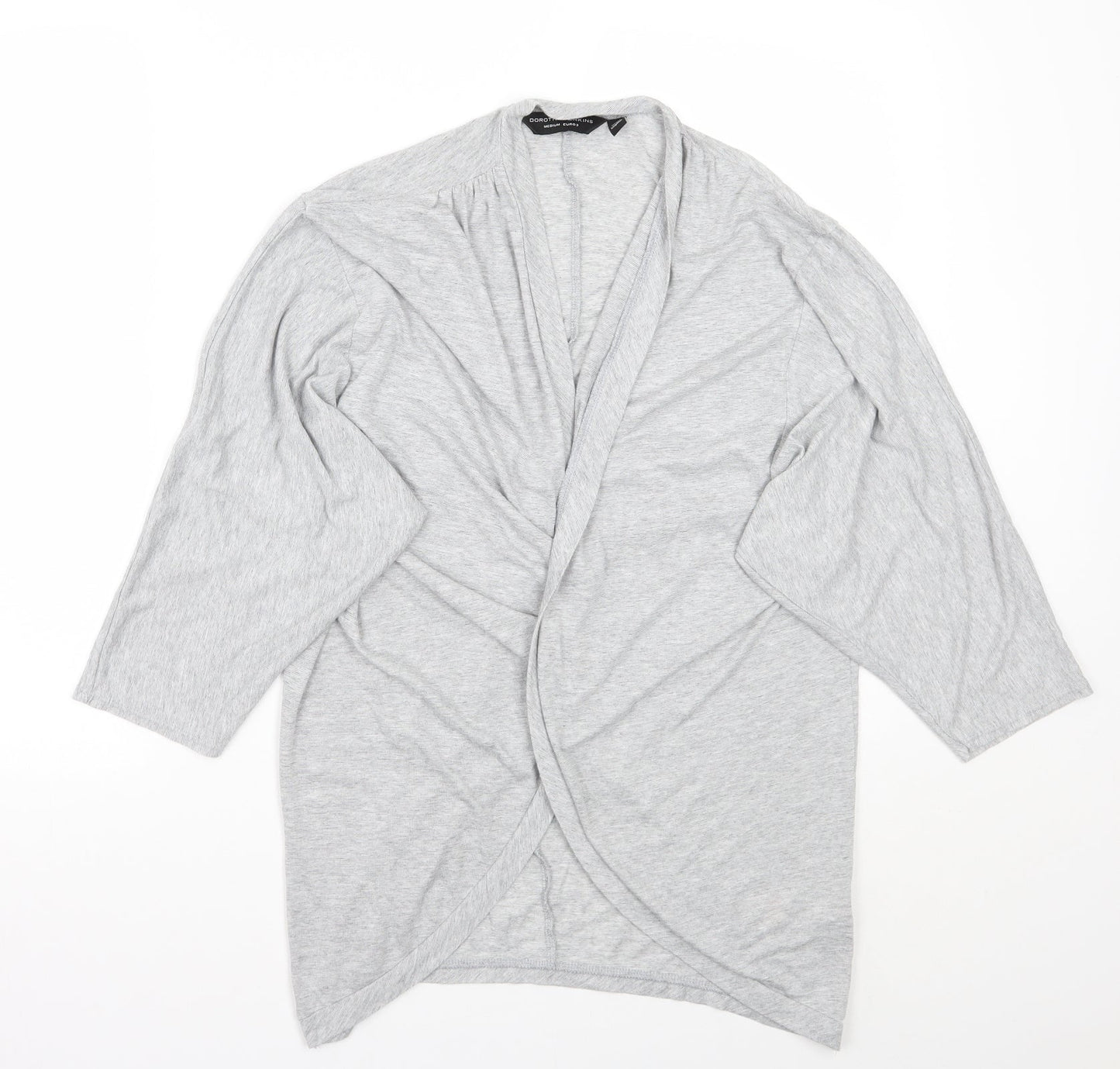 Dorothy Perkins Womens Grey   Cardigan Jumper Size M