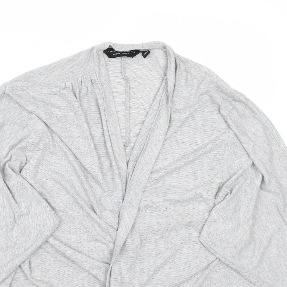 Dorothy Perkins Womens Grey   Cardigan Jumper Size M