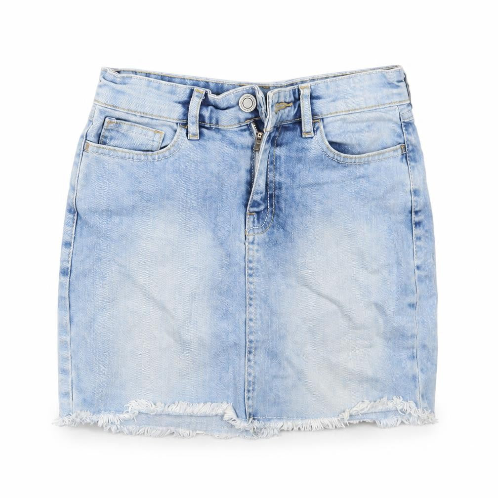 F&F Womens Blue   A-Line Skirt Size 6